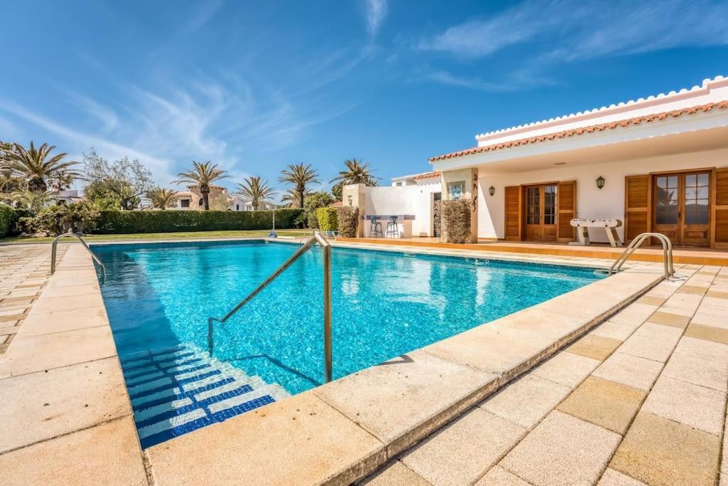 La Calma Espectacular Villa Con Jardin Y Piscina En Menorca С'Альгар Экстерьер фото