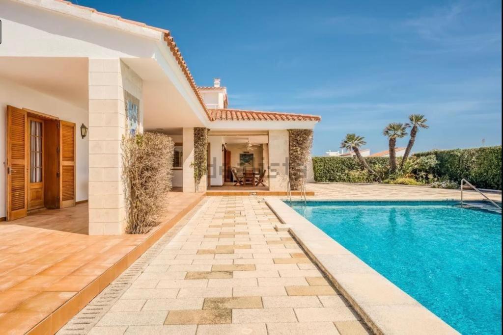 La Calma Espectacular Villa Con Jardin Y Piscina En Menorca С'Альгар Экстерьер фото