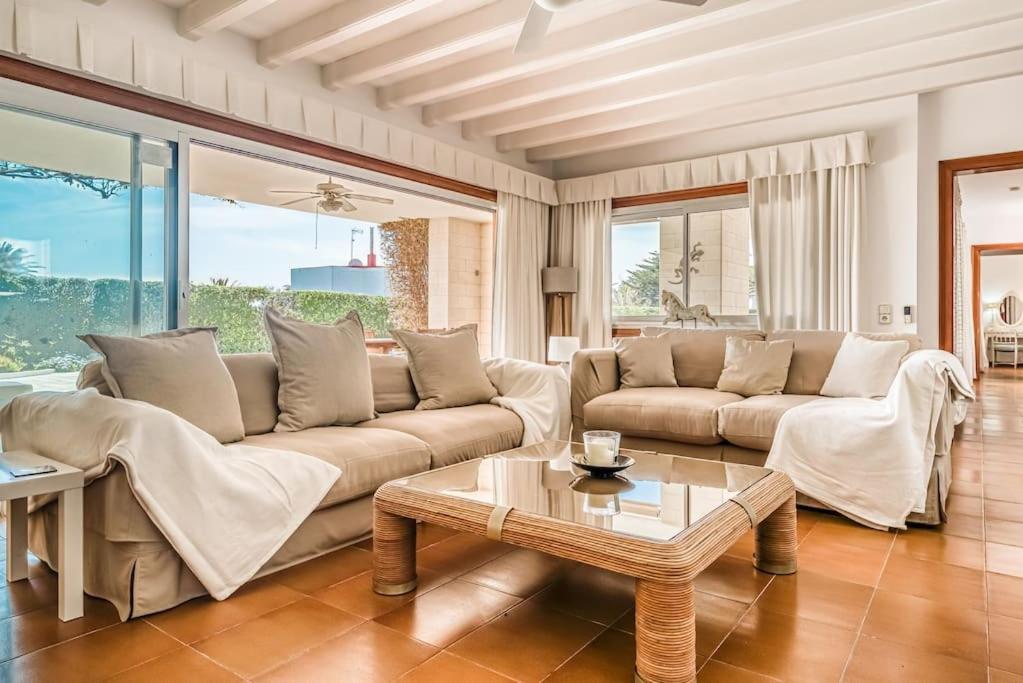 La Calma Espectacular Villa Con Jardin Y Piscina En Menorca С'Альгар Экстерьер фото