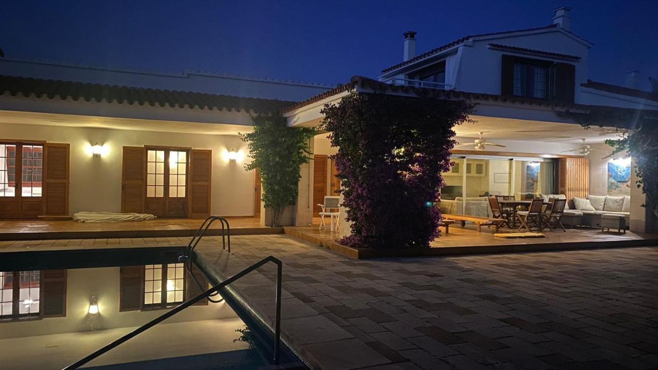 La Calma Espectacular Villa Con Jardin Y Piscina En Menorca С'Альгар Экстерьер фото