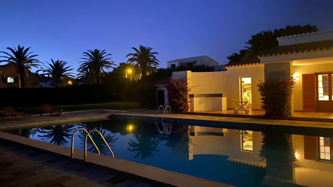 La Calma Espectacular Villa Con Jardin Y Piscina En Menorca С'Альгар Экстерьер фото